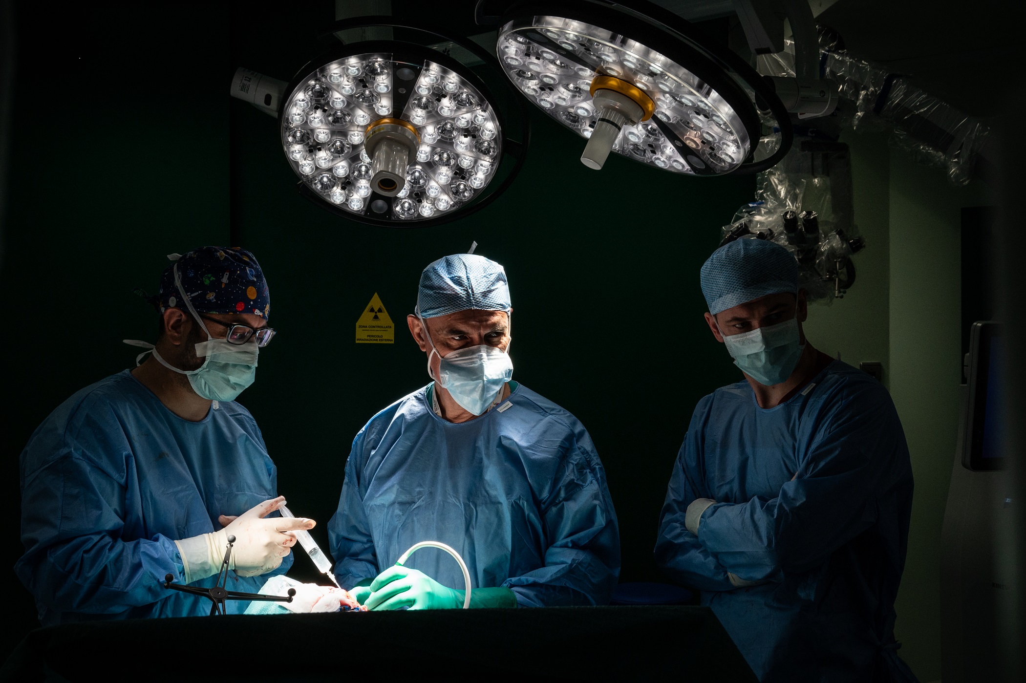 Spinal cord stimulator implanted to return to walking after spinal cord injury